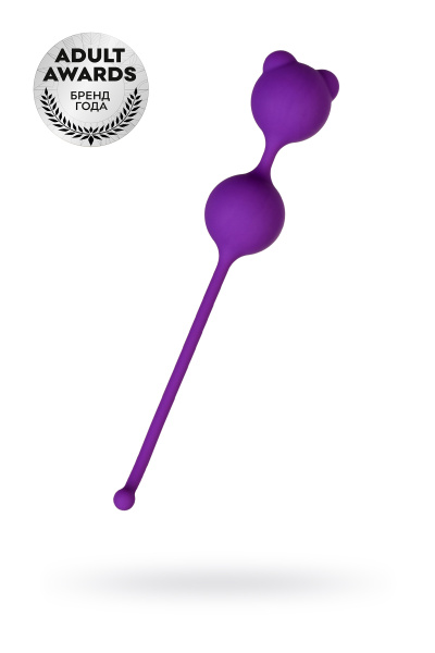 Вагинальные шарики  TOYFA A-Toys, Фиолетовые, 16,4 см, Ø 2,7