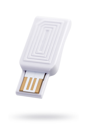 USB Bluetooth адаптер Lovense, ABS пластик, белый 2 см