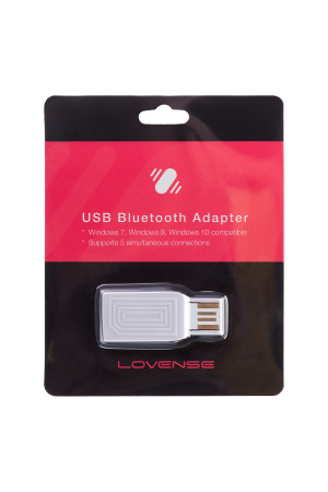 USB Bluetooth адаптер Lovense, ABS пластик, белый 2 см